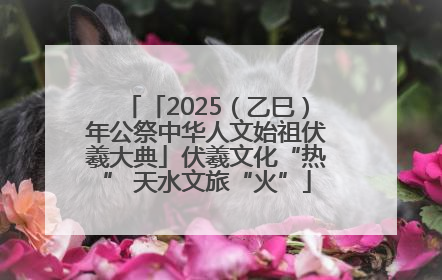 「2025（乙巳）年公祭中华人文始祖伏羲大典」伏羲文化“热” 天水文旅“火”