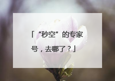 “秒空”的专家号，去哪了？