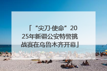 “尖刀·使命”2025年新疆公安特警挑战赛在乌鲁木齐开幕