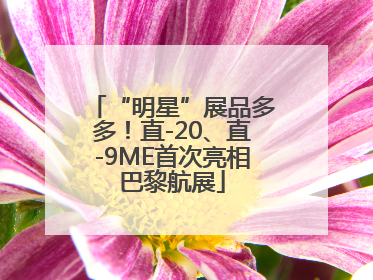 “明星”展品多多！直-20、直-9ME首次亮相巴黎航展