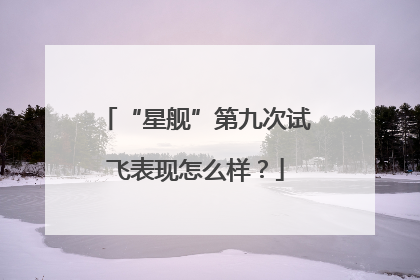 “星舰”第九次试飞表现怎么样？