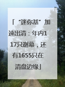 “迷你基”加速出清：年内117只谢幕，还有1655只在清盘边缘