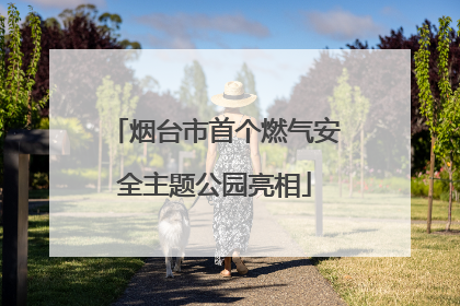 烟台市首个燃气安全主题公园亮相