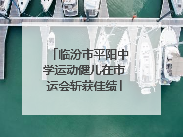 临汾市平阳中学运动健儿在市运会斩获佳绩