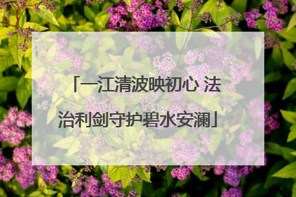 一江清波映初心 法治利剑守护碧水安澜