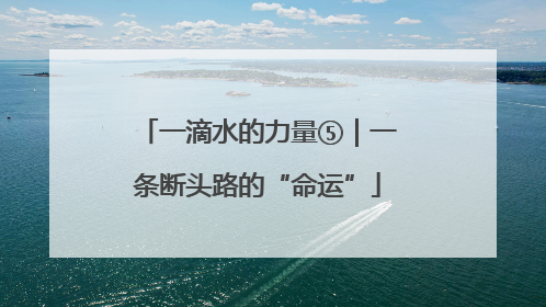 一滴水的力量⑤｜一条断头路的“命运”