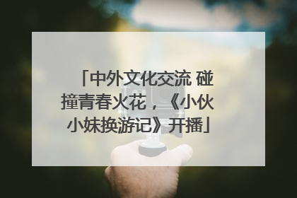 中外文化交流 碰撞青春火花，《小伙小妹换游记》开播