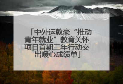 中外运敦豪“推动青年就业”教育关怀项目首期三年行动交出暖心成绩单