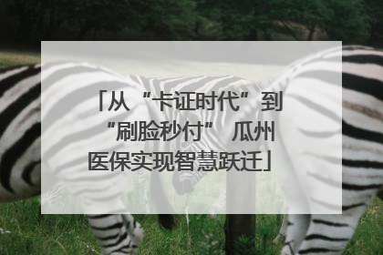 从“卡证时代”到“刷脸秒付” 瓜州医保实现智慧跃迁