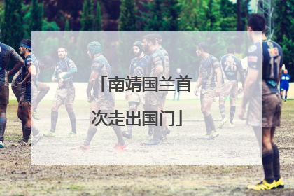 南靖国兰首次走出国门