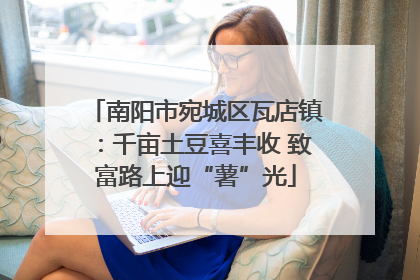 南阳市宛城区瓦店镇：千亩土豆喜丰收 致富路上迎“薯”光