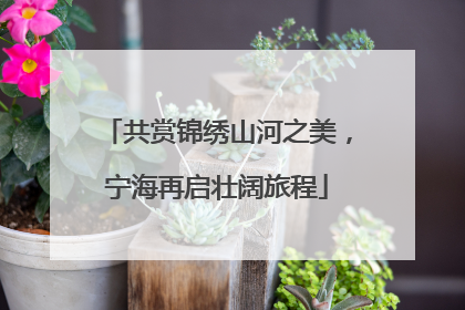 共赏锦绣山河之美，宁海再启壮阔旅程