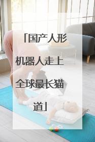 国产人形机器人走上全球最长猫道
