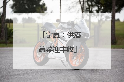 宁夏：供港蔬菜迎丰收