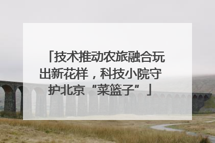 技术推动农旅融合玩出新花样，科技小院守护北京“菜篮子”