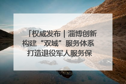 权威发布｜淄博创新构建“双域”服务体系 打造退役军人服务保障“淄博样板”