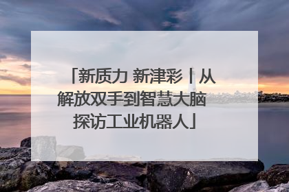新质力 新津彩丨从解放双手到智慧大脑 探访工业机器人