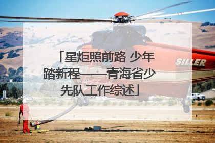 星炬照前路 少年踏新程——青海省少先队工作综述