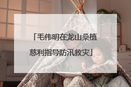 毛伟明在龙山桑植慈利指导防汛救灾