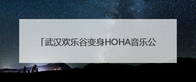 武汉欢乐谷变身HOHA音乐公园 双园联动开启水陆音乐派对