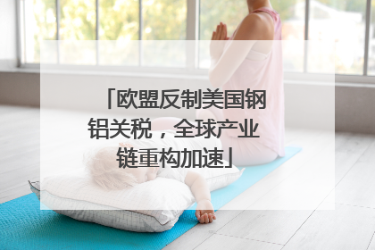 欧盟反制美国钢铝关税，全球产业链重构加速