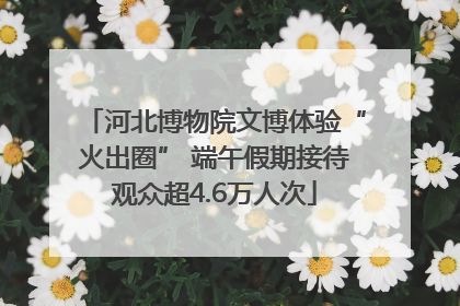 河北博物院文博体验“火出圈” 端午假期接待观众超4.6万人次