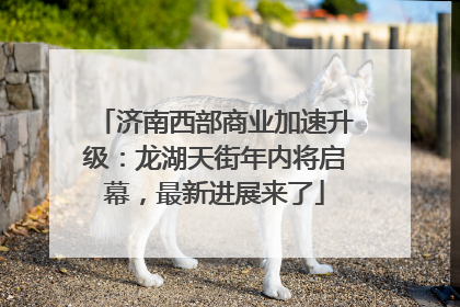 济南西部商业加速升级：龙湖天街年内将启幕，最新进展来了
