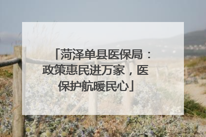 菏泽单县医保局：政策惠民进万家，医保护航暖民心
