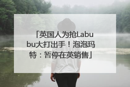 英国人为抢Labubu大打出手！泡泡玛特：暂停在英销售