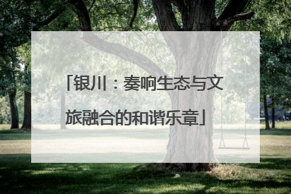 银川：奏响生态与文旅融合的和谐乐章