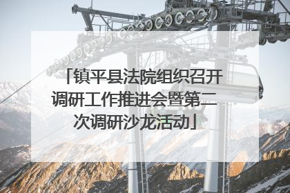 镇平县法院组织召开调研工作推进会暨第二次调研沙龙活动