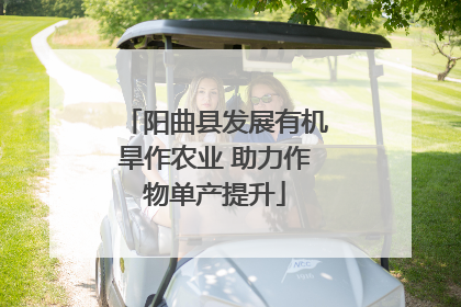 阳曲县发展有机旱作农业 助力作物单产提升