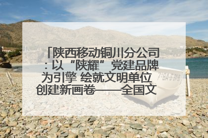陕西移动铜川分公司：以“陕耀”党建品牌为引擎 绘就文明单位创建新画卷——全国文明单位创建纪实