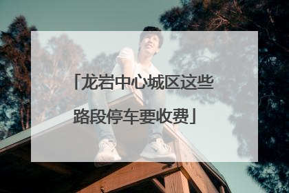 龙岩中心城区这些路段停车要收费
